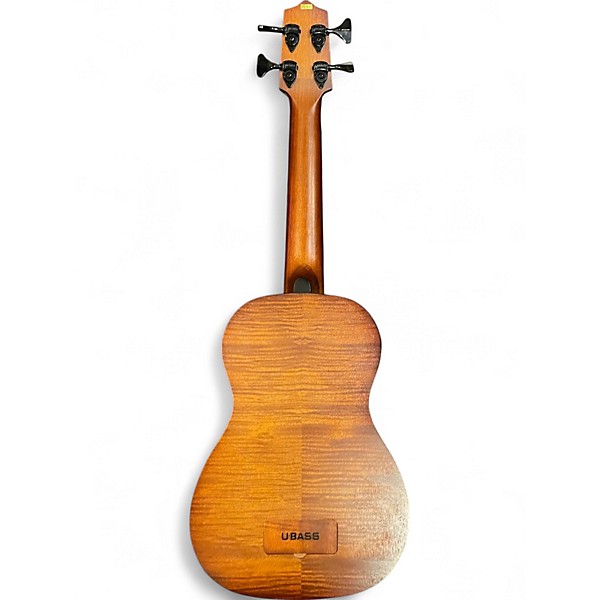 Used Kala Exotic Mahogany U-Bass Natural Acoustic Bass Guitar