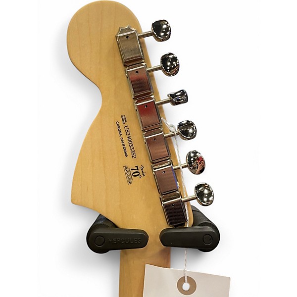 Used 2024 Fender American Performer Stratocaster SSS Satin Lake Placid Blue Solid Body Electric Guitar