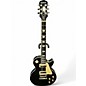 Used Epiphone Les Paul Traditional Pro Black Solid Body Electric Guitar thumbnail