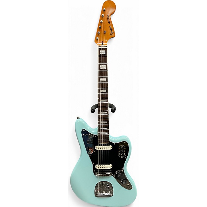 Used Squier CLASSIC VIBE JAGUAR Daphne Blue Solid Body