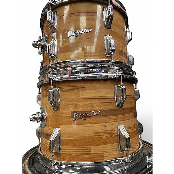 Used Rogers 4 Piece LONDONER BUTCHER BLOCK Drum Kit