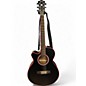 Used Rafferty BLACK TIE LEFT HANDED Black Acoustic Electric Guitar thumbnail