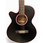 Used Rafferty BLACK TIE LEFT HANDED Black Acoustic Electric Guitar
