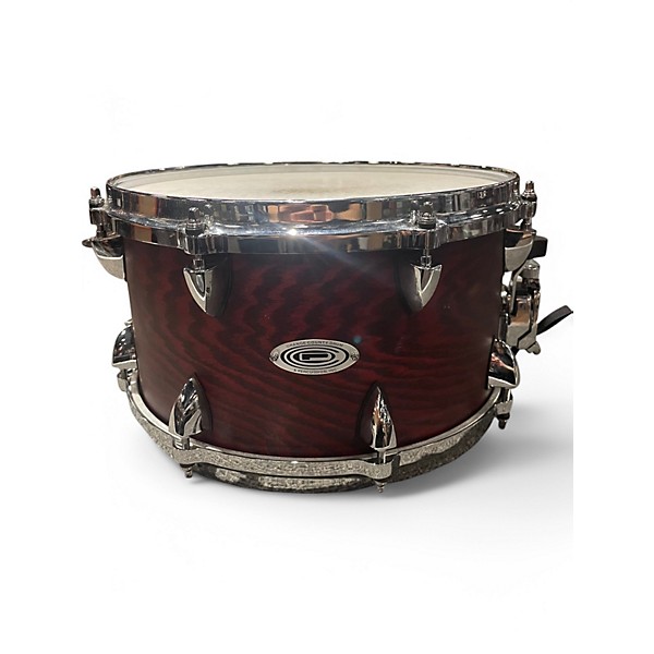 Used Orange County Drum & Percussion 7in MAPLE ASH SNARE 7X13 RED Drum