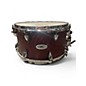 Used Orange County Drum & Percussion 7in MAPLE ASH SNARE 7X13 RED Drum
