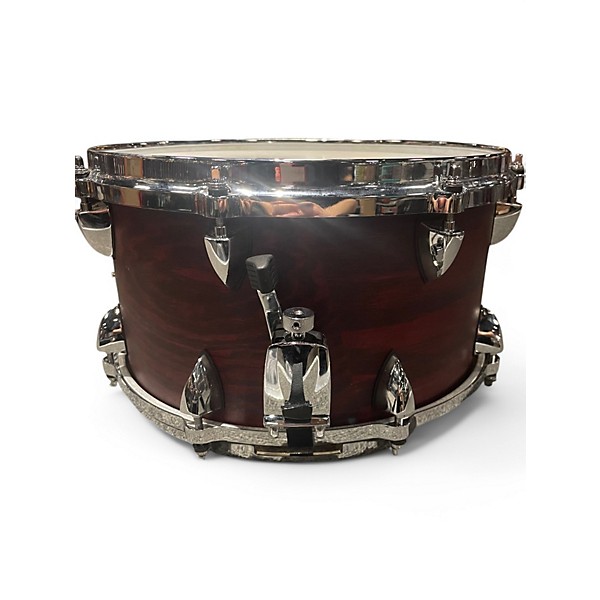 Used Orange County Drum & Percussion 7in MAPLE ASH SNARE 7X13 RED Drum