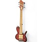 Used Wood N Tronics Zoid 6 Satin Red Electric Bass Guitar thumbnail