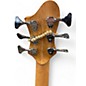 Used Wood N Tronics Zoid 6 Satin Red Electric Bass Guitar