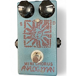 Used Analogman Mini Chorus Effect Pedal