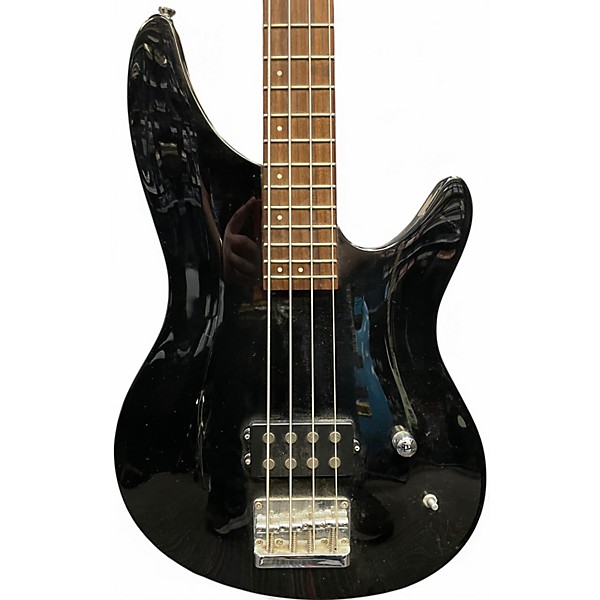 Used Laguna LB224 Black Electric Bass Guitar