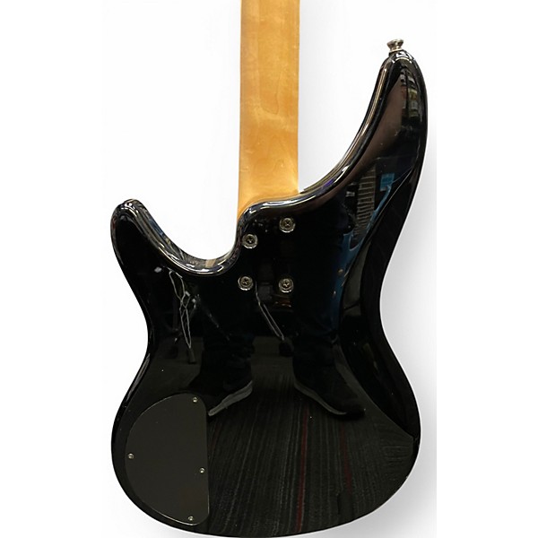 Used Laguna LB224 Black Electric Bass Guitar