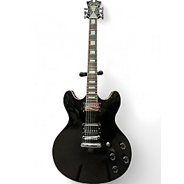 Used D'Angelico Premier Series Black Solid Body Electric Guitar