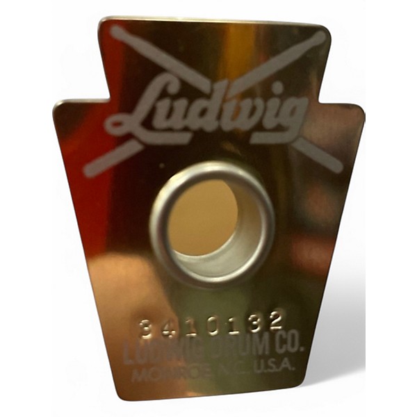 Used Ludwig 3 Piece Maple white marine pearl Drum Kit