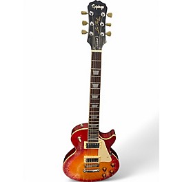 Used Epiphone Les Paul Standard Cherry Sunburst Solid Body Electric Guitar