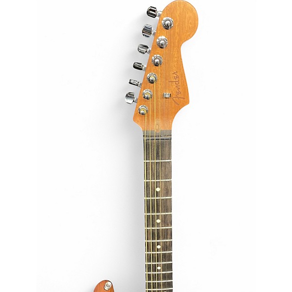 Used Fender American Acoustasonic Stratocaster Tobacco Burst Acoustic Electric Guitar