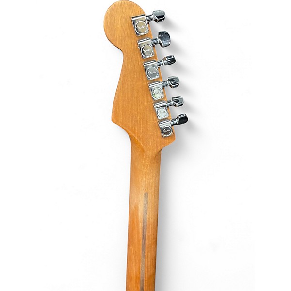 Used Fender American Acoustasonic Stratocaster Tobacco Burst Acoustic Electric Guitar