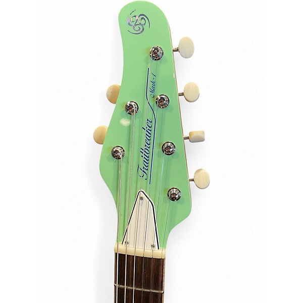 Used Oopegg TRAILBREAKER MARK 1 Surf Green Solid Body Electric Guitar