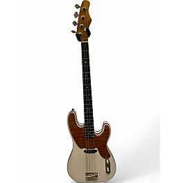Used Ferner Custom '68 Classic Series P style Swamp Ash White Electric Bass Guitar