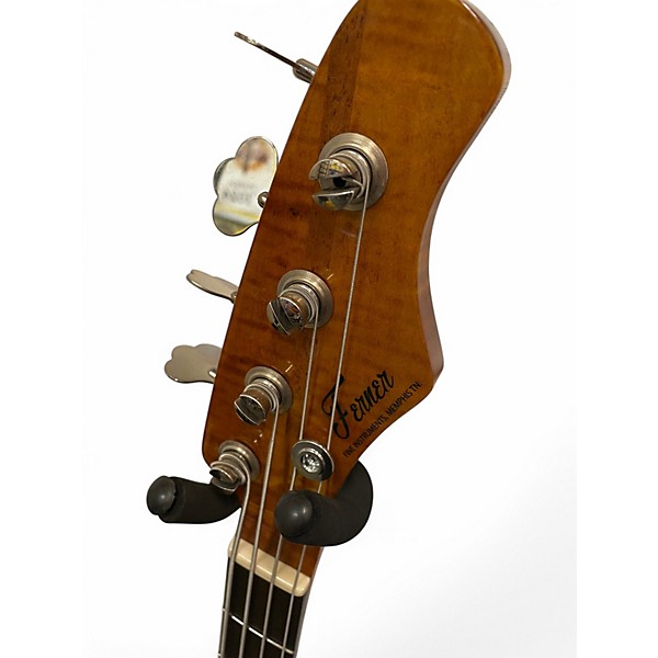 Used Ferner Custom '68 Classic Series P style Swamp Ash White Electric Bass Guitar