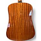 Used Baden D style Natural Acoustic Electric Guitar