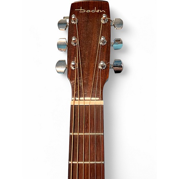 Used Baden D style Natural Acoustic Electric Guitar