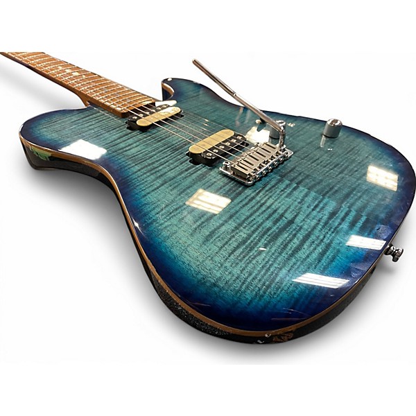 Used Sire T7FM Trans Blue Solid Body Electric Guitar