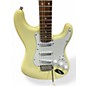 Used Vintage V6 Reissued Series Vintage White Solid Body Electric Guitar