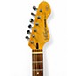 Used Vintage V6 Reissued Series Vintage White Solid Body Electric Guitar