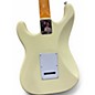 Used Vintage V6 Reissued Series Vintage White Solid Body Electric Guitar
