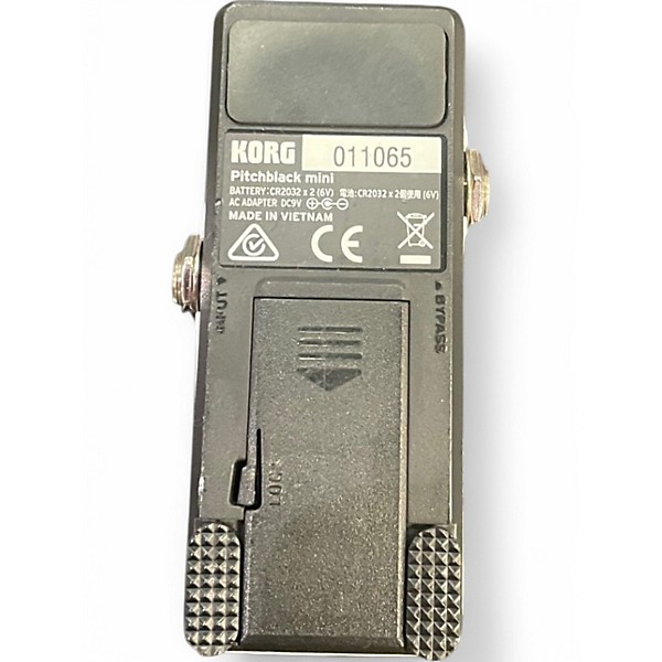 Used KORG PITCHBLACK MINI Tuner Pedal