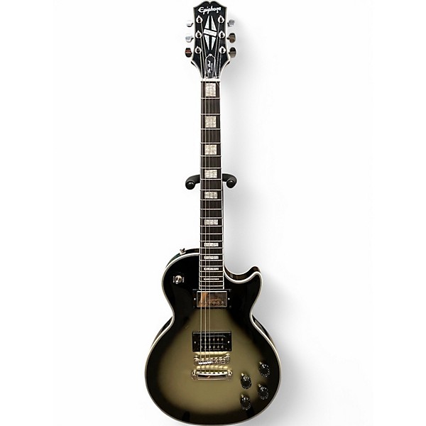 Used Epiphone Adam Jones Les Paul Custom Silverburst Solid Body Electric Guitar