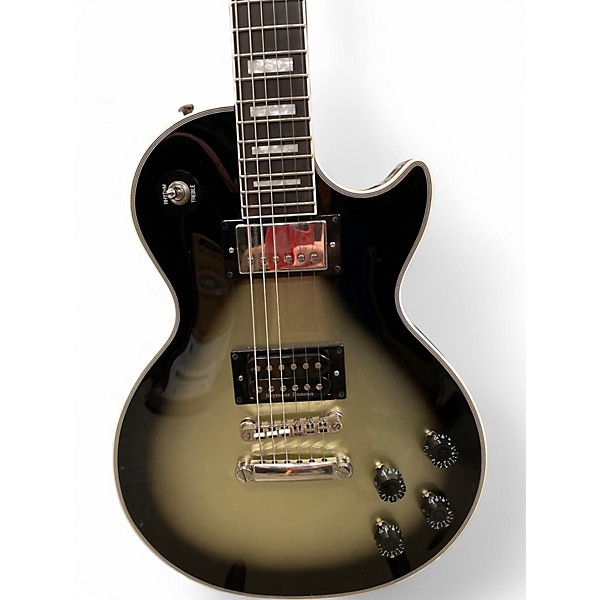 Used Epiphone Adam Jones Les Paul Custom Silverburst Solid Body Electric Guitar