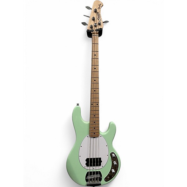 Used Sterling by Music Man Ray4 Mint Green Electric Bass Guitar