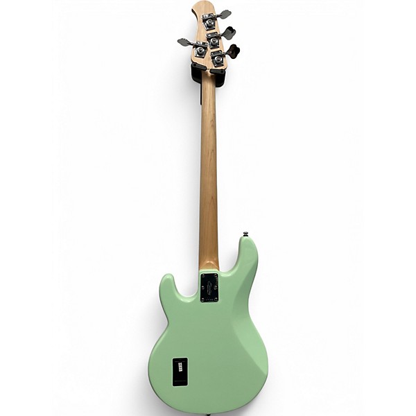 Used Sterling by Music Man Ray4 Mint Green Electric Bass Guitar