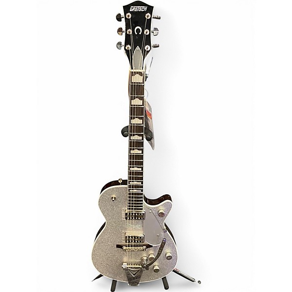 Used Gretsch Guitars G6129T-89UP Silver Sparkle Solid Body Electric Guitar,Specials : American Fashion Style Bags On Sale