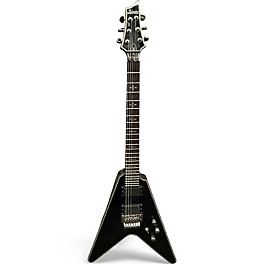Used Schecter Guitar Research Hellraiser V1 Black Solid Body Electric Guitar