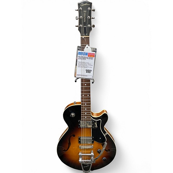 Used Godin Montreal Premiere 2 Color Sunburst Hollow Body Electric Guitar,New Products : American Fashion Style Bags On Sale