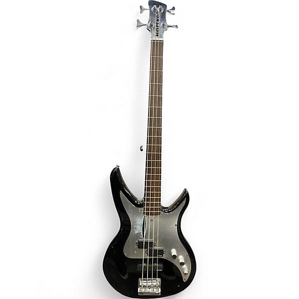 Used Hartke XL-4 Aluminum headstock Black Electric Bass Guitar