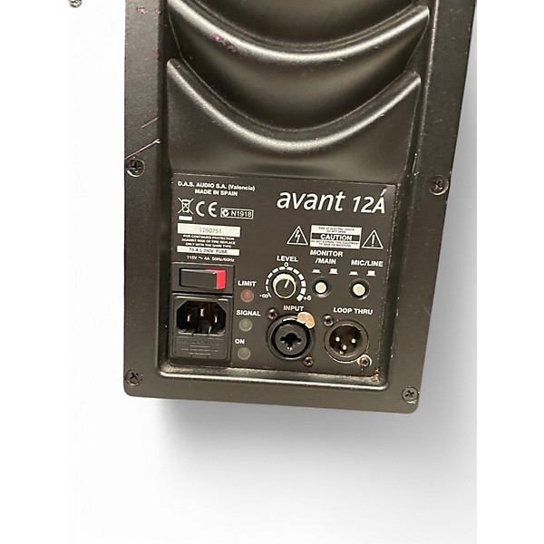 Used DAS AUDIO OF AMERICA Avant 12A Powered Speaker
