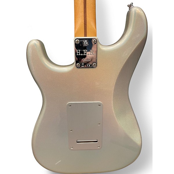 Used 2021 Fender H.E.R. Stratocaster Chrome Glow Solid Body Electric Guitar