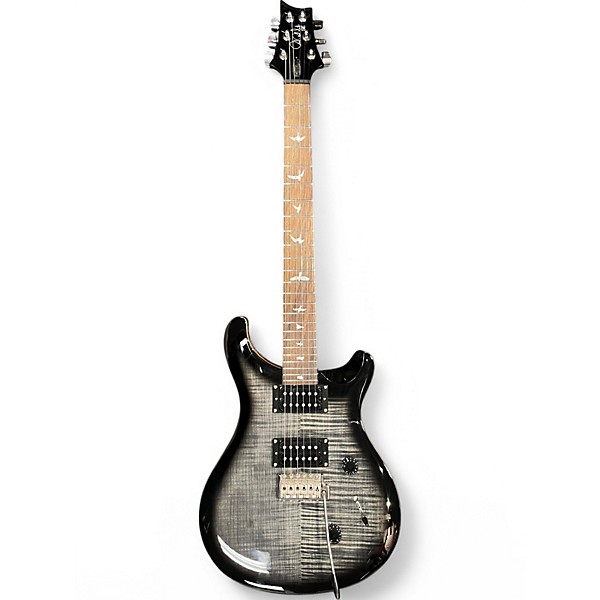 Used PRS SE Custom 24 Trans Charcoal Solid Body Electric Guitar
