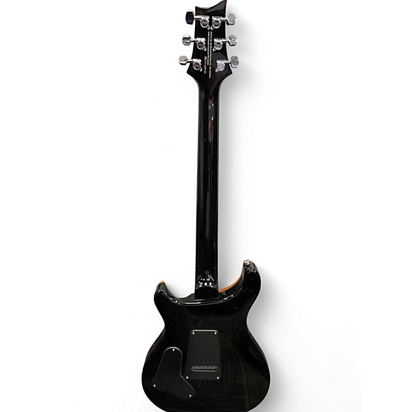 Used PRS SE Custom 24 Trans Charcoal Solid Body Electric Guitar