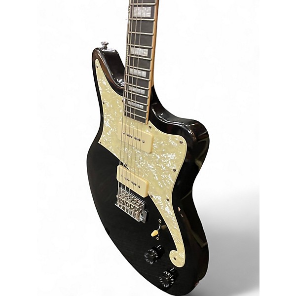 Used D'Angelico PREMIER BEDFORD Black Solid Body Electric Guitar