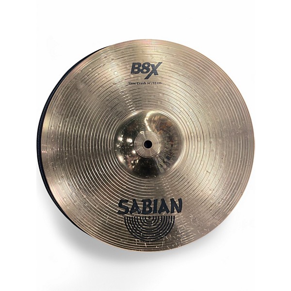 Used SABIAN 14in B8 Crash Cymbal,Specials : American Fashion Style Bags On Sale