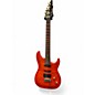Used Brawley 2000-2002 Keith Brawley A-122 Threat Limited Translucent AMBER Solid Body Electric Guitar thumbnail