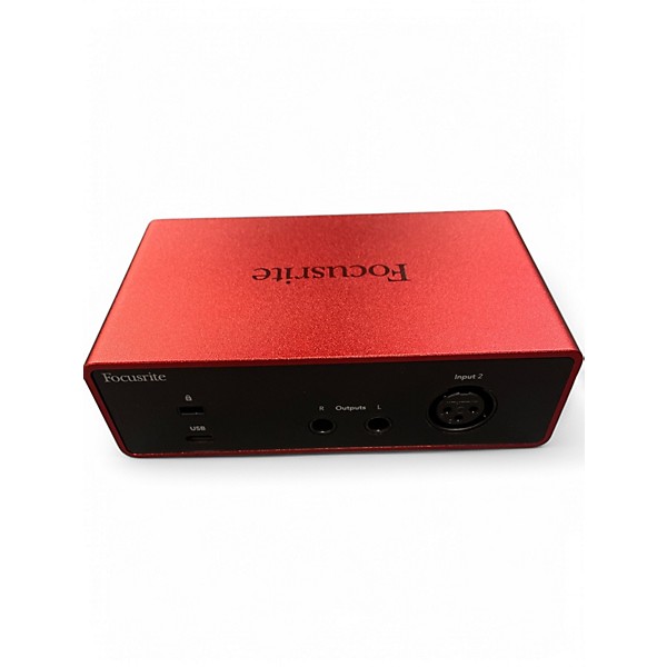 Used 2023 Focusrite scarlett solo 4th gen Audio Interface