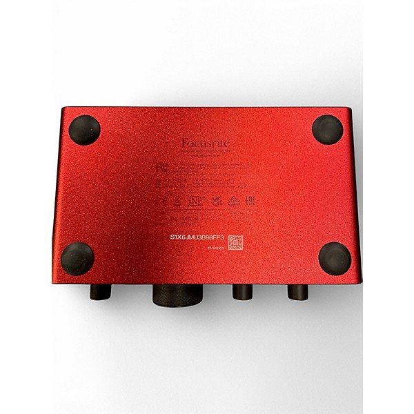 Used 2023 Focusrite scarlett solo 4th gen Audio Interface