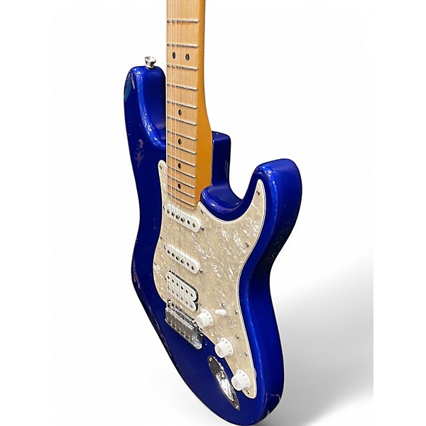 Used Fender American Standard Stratocaster HSS Midnight Blue Solid Body Electric Guitar