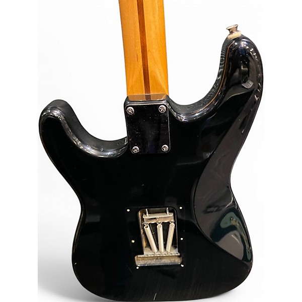 Used Squier MIM Stratocaster Black Solid Body Electric Guitar