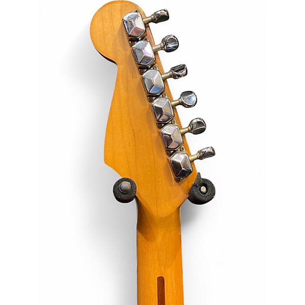 Used Squier MIM Stratocaster Black Solid Body Electric Guitar